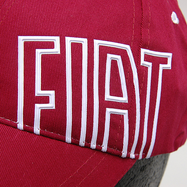 FIAT Baseball Cap(Bordeaux/White Logo)