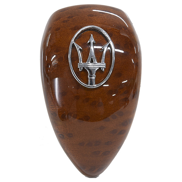 MASERATI Gear Knob Head Cover (Brown)