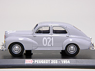 1/43 1000 MIGLIA Collection No.45 Peugeot 203ߥ˥奢ǥ