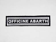 OFFICINE ABARTHワッペン