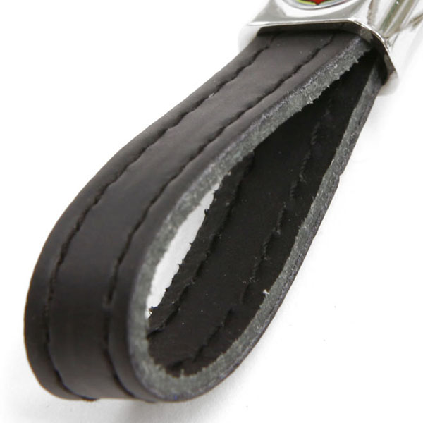 ABARTH Strap Shaped Keyring (Black)