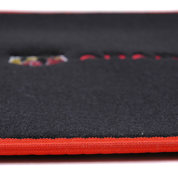 FIAT/ABARTH 500/595 Ruggage Mat (Black/ABARTH/Red Piping)