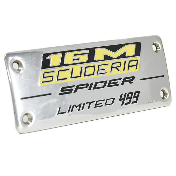 Ferrari Genuine 430 Scuderia Spider 16M Interior Plate