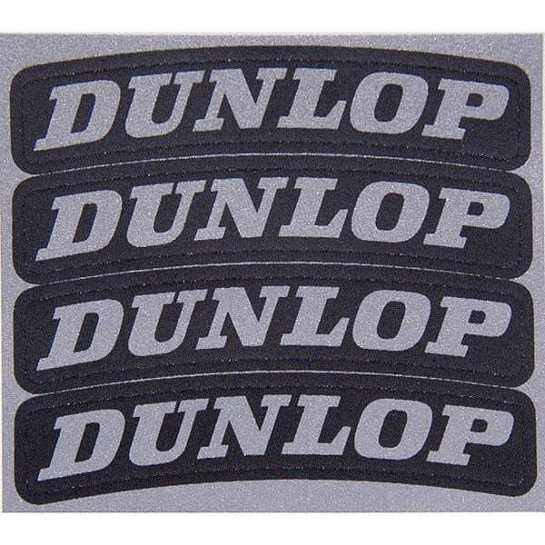 DUNLOP Logo Sticker for Tire (4pcs.)