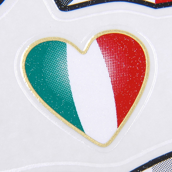 Italian Flag Sticker Set