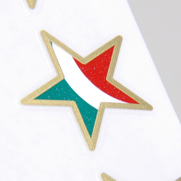 Italian Flag Sticker Set