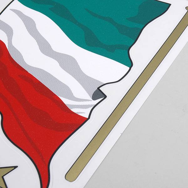 Italian Flag Sticker Set