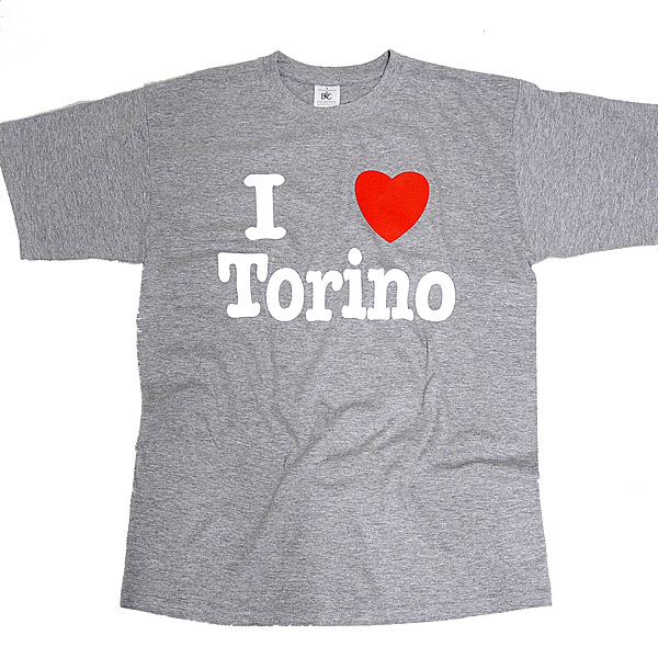 I LOVE TORINO T-Shirts (Grey)