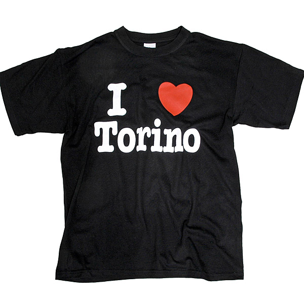 I LOVE TORINO T-Shirts (Black)