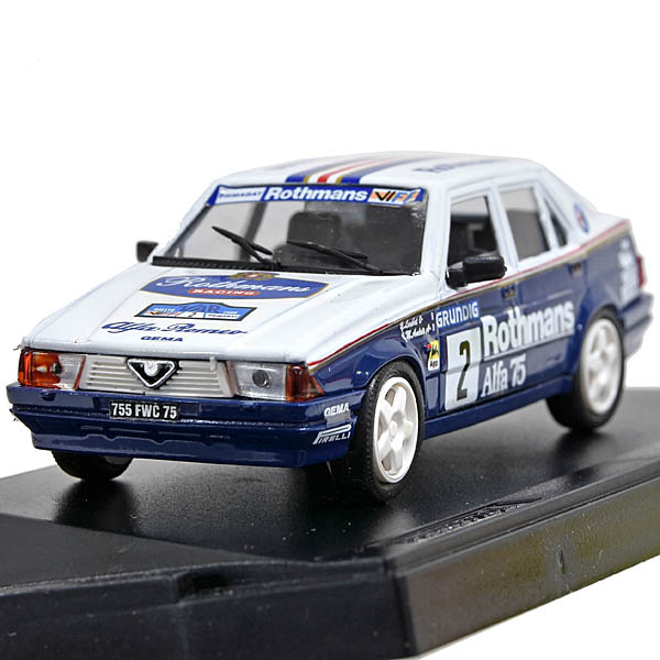 1/43 Alfa Romeo 75T ROTHMANS RALLY 1986ミニチュアモデル(PK2011)