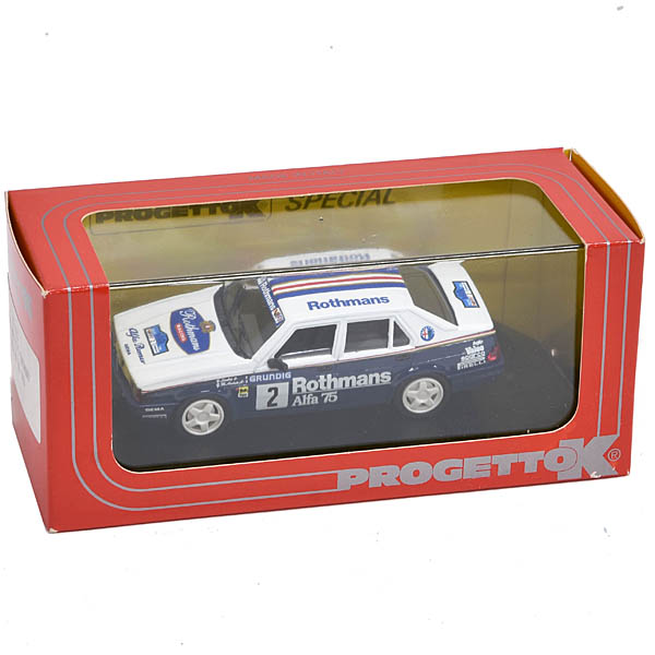 1/43 Alfa Romeo 75T ROTHMANS RALLY 1986ミニチュアモデル(PK2011)