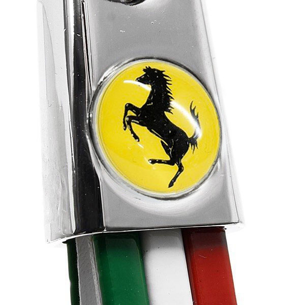 Ferrariトリコロールキーリング (スリムタイプ)