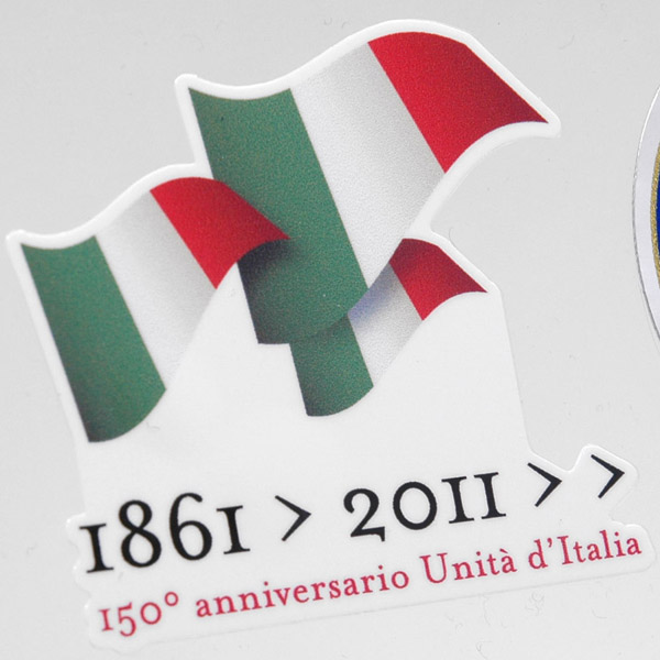 ITALIA 150 Memorial Sticker (Die Cut/Alfa Romeo)