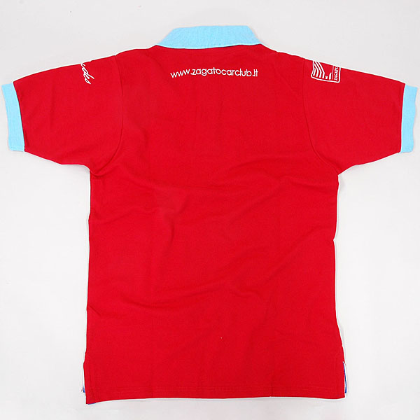 ZAGATO CAR CLUB Polo Shirts (for Men/Red)