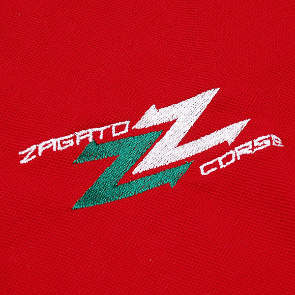 ZAGATO CAR CLUB Polo Shirts (for Men/Red)