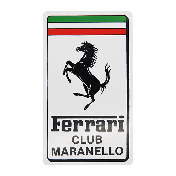 Ferrari Club Maranello Emblem Sticker