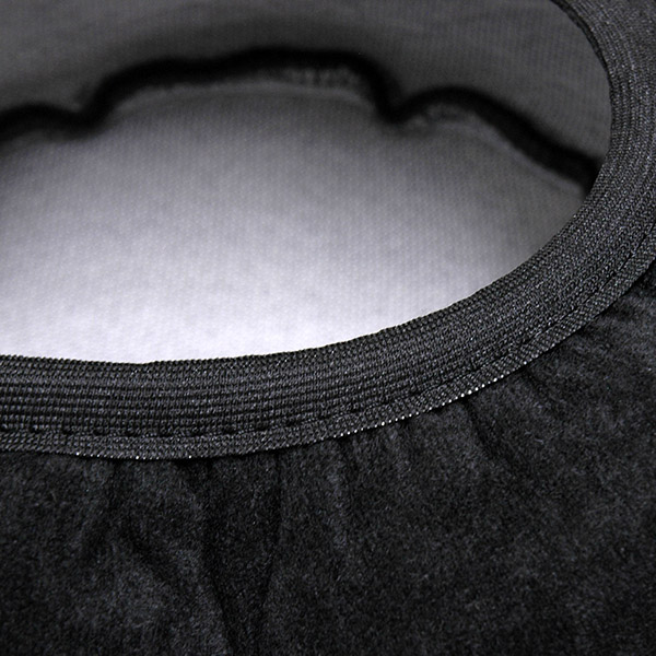 FIAT 500 Headrest Cover (Fabric/Black)
