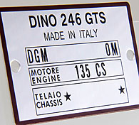 Ferrari Dino 246GTS㥷ץ졼 (ץ)