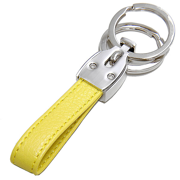 Alfa Romeo Strap Keyring (W Ring/yellow)