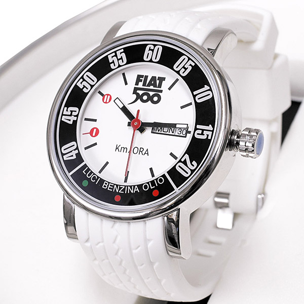 FIAT 500 Wrist Watch (White)