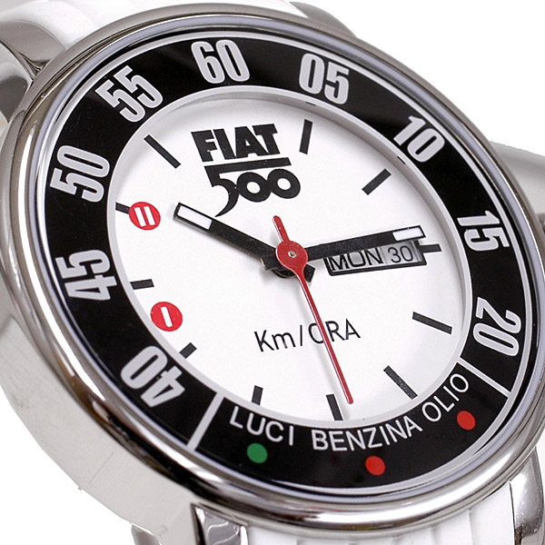 FIAT 500 Wrist Watch (White)