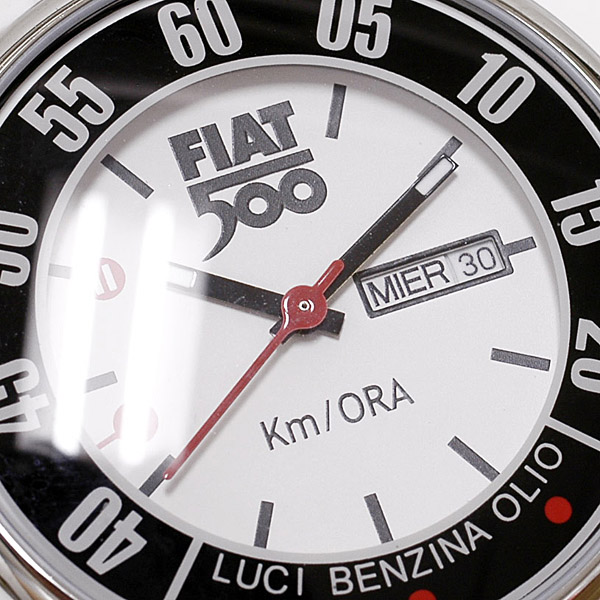 FIAT 500 Wrist Watch (White)