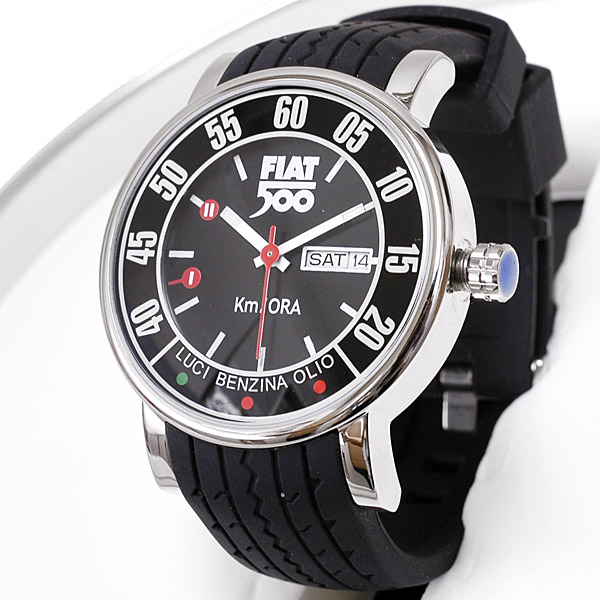 FIAT 500 Wrist Watch (Black)