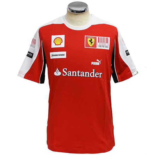 Scuderia Ferrari 2010 Team T-shirts