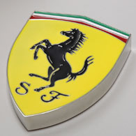 Ferrari SF Emblem Shaped Paper Weight