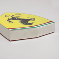 Ferrari SF Emblem Shaped Paper Weight