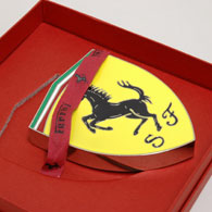 Ferrari SF Emblem Shaped Paper Weight