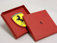 Ferrari SF Emblem Shaped Paper Weight