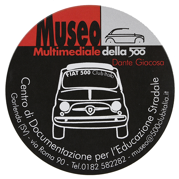 MUSEO MULTIMEDIALE DELLA 500 DANTE GIACOSA Sticker