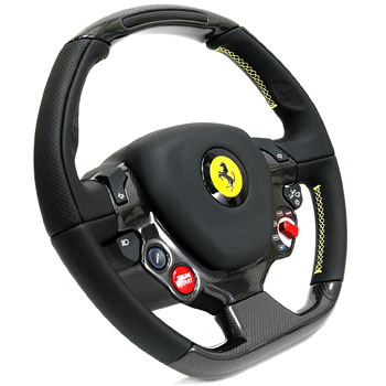 Ferrari純正458 ITALIAステアリングホイール(スペシャルエディション)