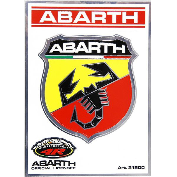ABARTH純正エンブレムステッカー(75mm)-21500-