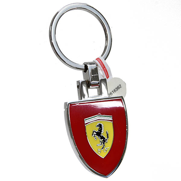 Ferrari SF Emblem Keyring (Red)