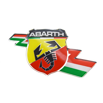 ABARTH 3D Flash Emblem Sticker -21530-