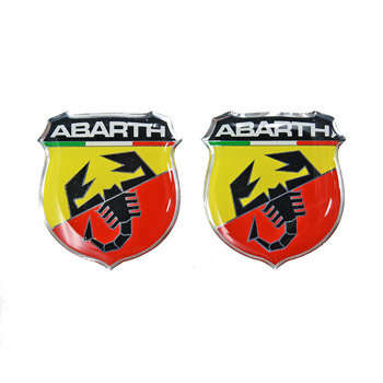 ABARTH 3D Emblem Sticker (27mm/2pcs.)-21531-