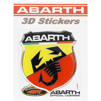 ABARTH 3D Emblem Sticker (73mm)-21533-