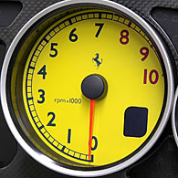 Ferrari 612 Scaglietti Meter Panel (yellow)