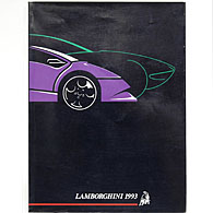  LAMBORGHINI YEAR BOOK 1993