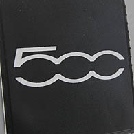 FIAT 500チケットホルダー(ブラック)