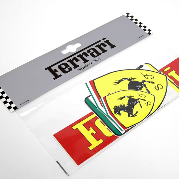 New Sticker Set Ferrari Officiel: Achetez En ligne en Promo