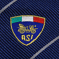 ASI Neck Tie-Silver Stripe-