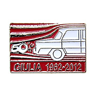 Alfa Romeo GIULIA 50anni Memorial Pin Badge