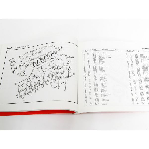 Ferrari 250GT Parts Manual (Re-print) 