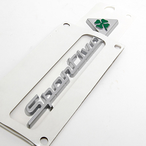 Alfa Romeo Sportiva&Quadrifoglio Emblem(Right)