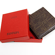 Ferrari Leather Wallet by TODS