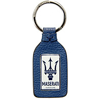 MASERATI CLASSIC Keyring (Leather Base)