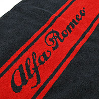 Alfa Romeo Sports Towel (Black/Red)